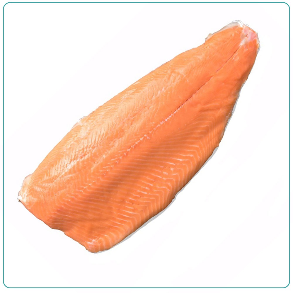 Филе Кеты на коже